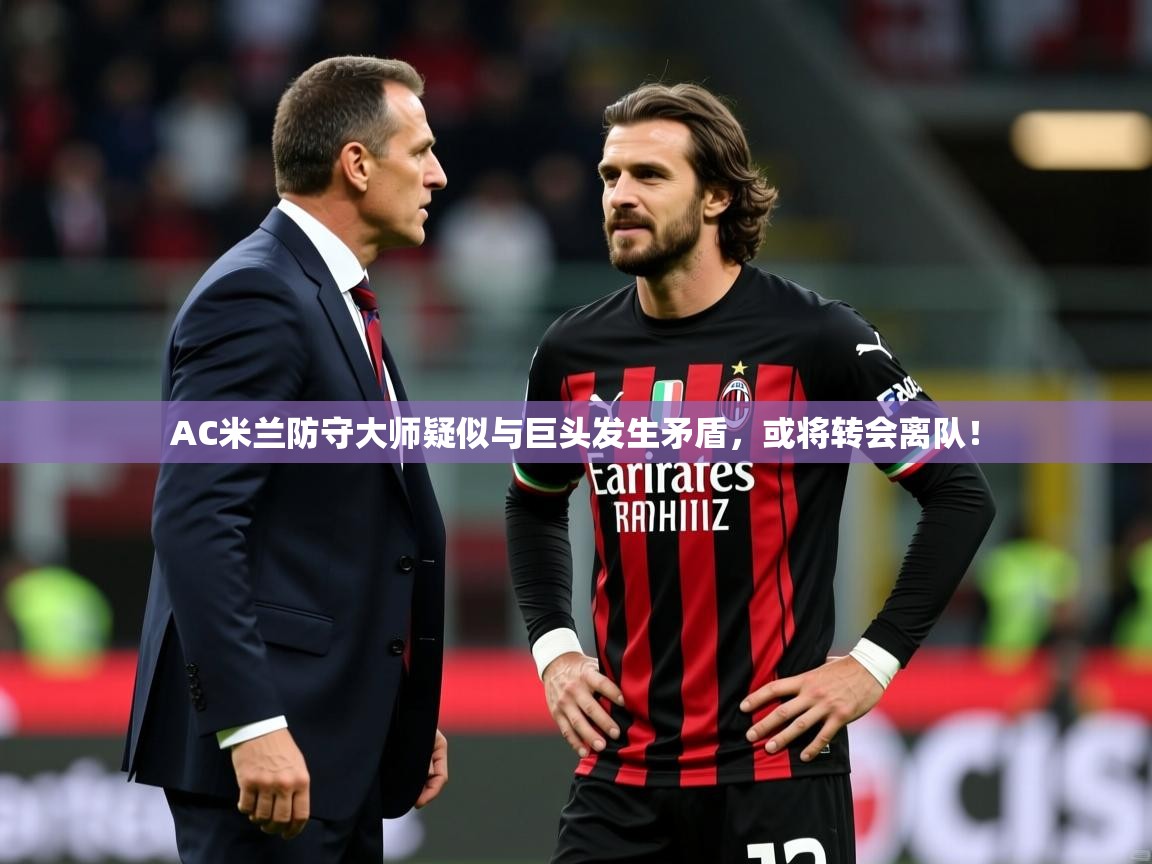 AC米兰防守大师疑似与巨头发生矛盾,或将转会离队! AC米兰防守大师疑似与巨头发生矛盾,或将转会离队!