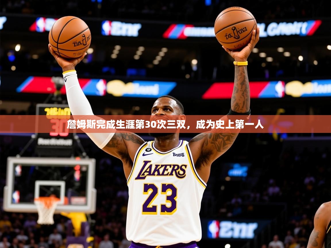 詹姆斯完成生涯第30次三双,成为史上第一人 詹姆斯完成生涯第30次三双,成为史上第一人