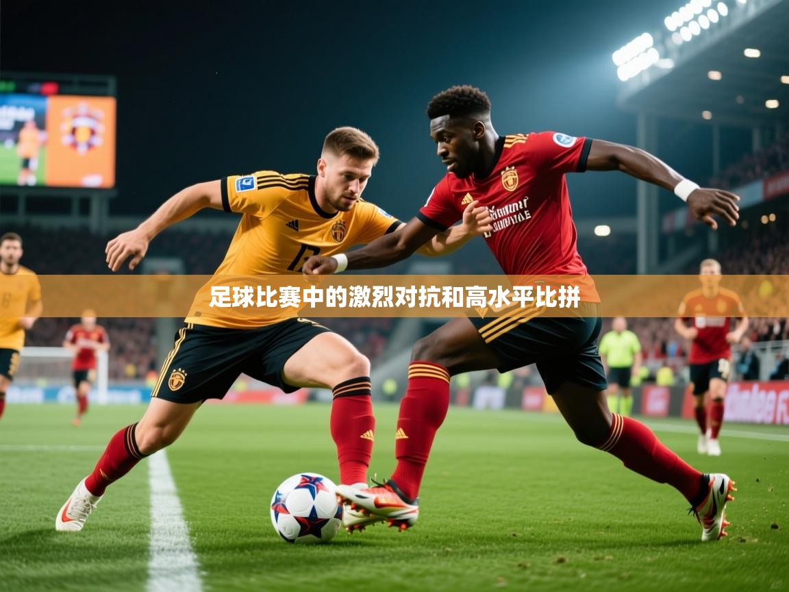 足球比赛中的激烈对抗和高水平比拼