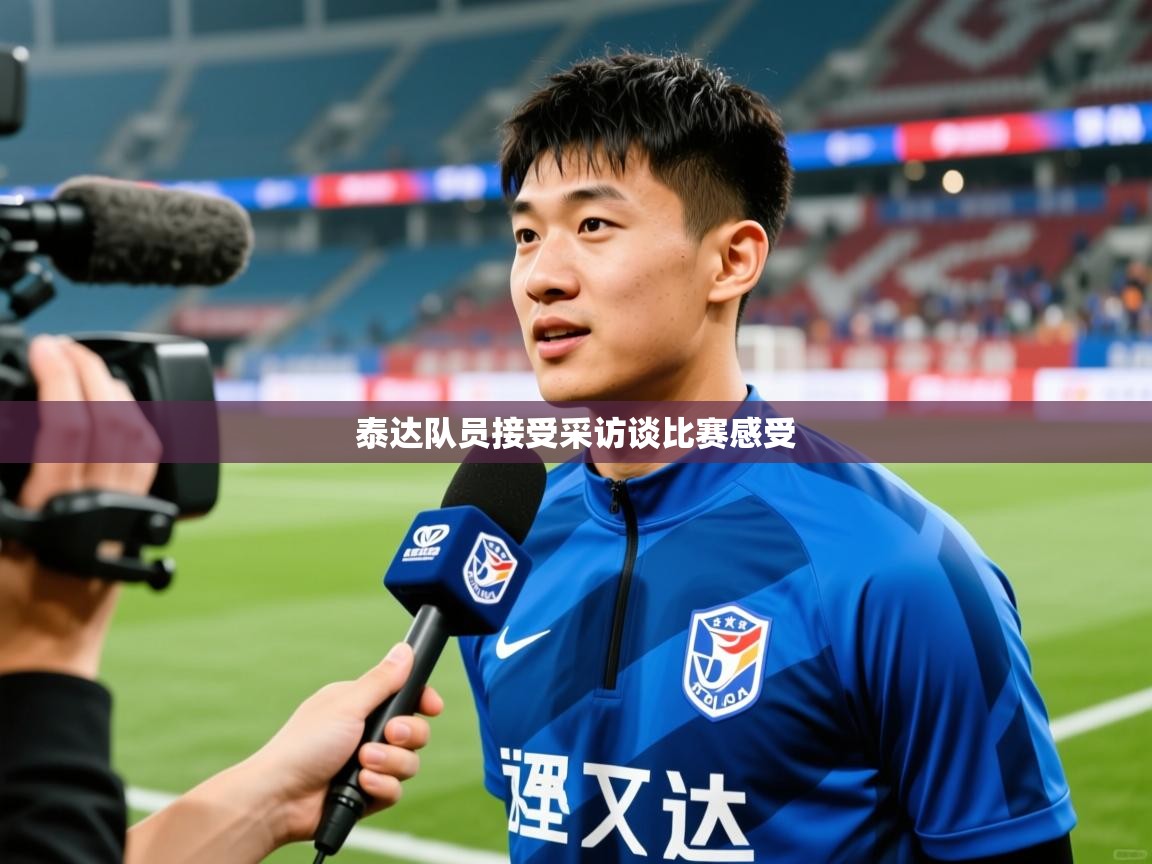 泰达队员接受采访谈比赛感受 泰达队员接受采访谈比赛感受