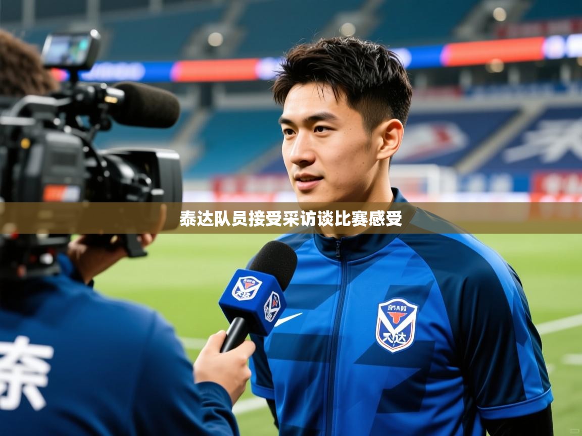 泰达队员接受采访谈比赛感受 泰达队员接受采访谈比赛感受