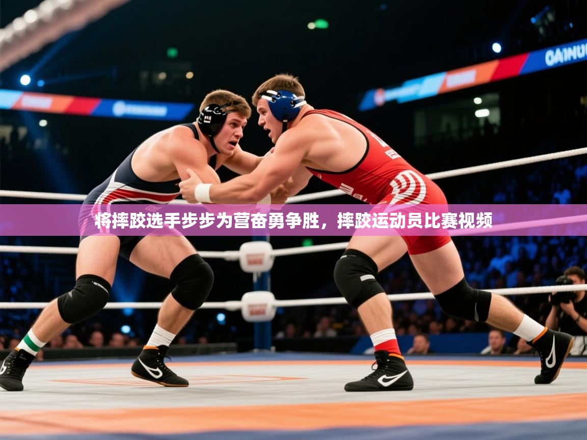 将摔跤选手步步为营奋勇争胜，摔跤运动员比赛视频