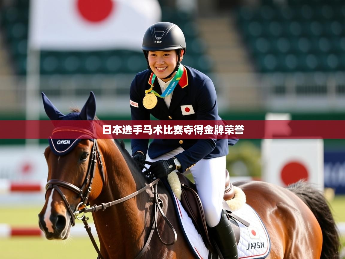 日本选手马术比赛夺得金牌荣誉