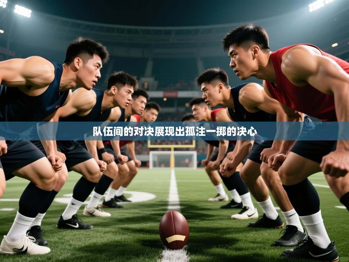 队伍间的对决展现出孤注一掷的决心